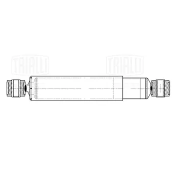 Амортизатор для а/м MAN L2000 (93-) (380/595 14х54 14х54 O/O) задн. TRIALLI AH 51528