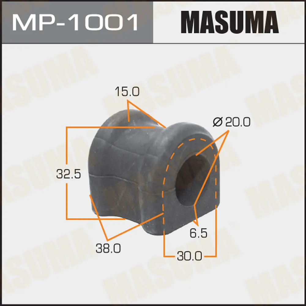 Втулка стабилизатора TOYOTA AVENSIS MASUMA MP-1001