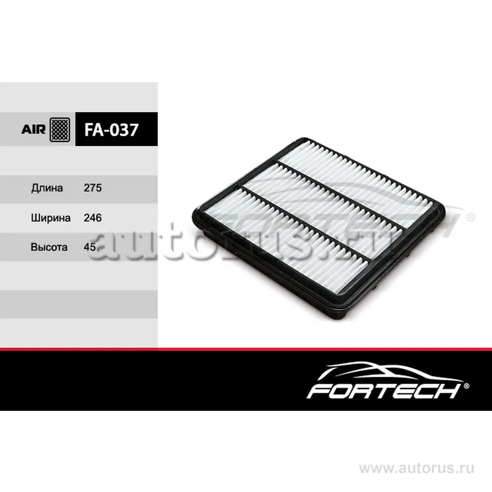 Фильтр воздушный chevrolet epicaevandadaewoo magnus FORTECH FA-037