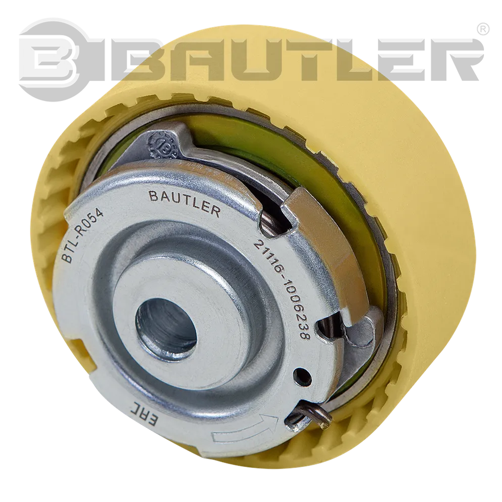 Ролик натяжителя ремня ГРМ натяжной для ВАЗ 2170 FL, 2190-2194 дв. 8 кл., пластик BAUTLER BTLR054