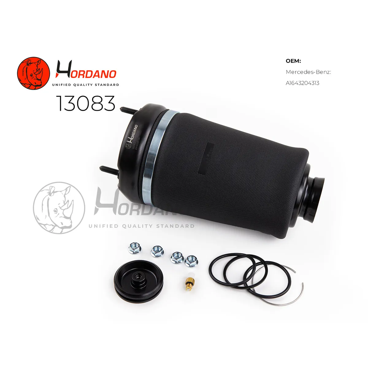 Передний пневмобаллон Mercedes-Benz GL-Class X164 (2006-2012) Hordano 13083