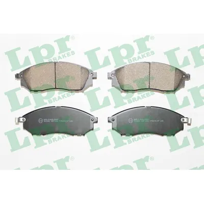 Колодки тормозные NISSAN MURANO/PATHFINDER/QASHQAI/RENAULT KOLEOS передние LPR 05P1406