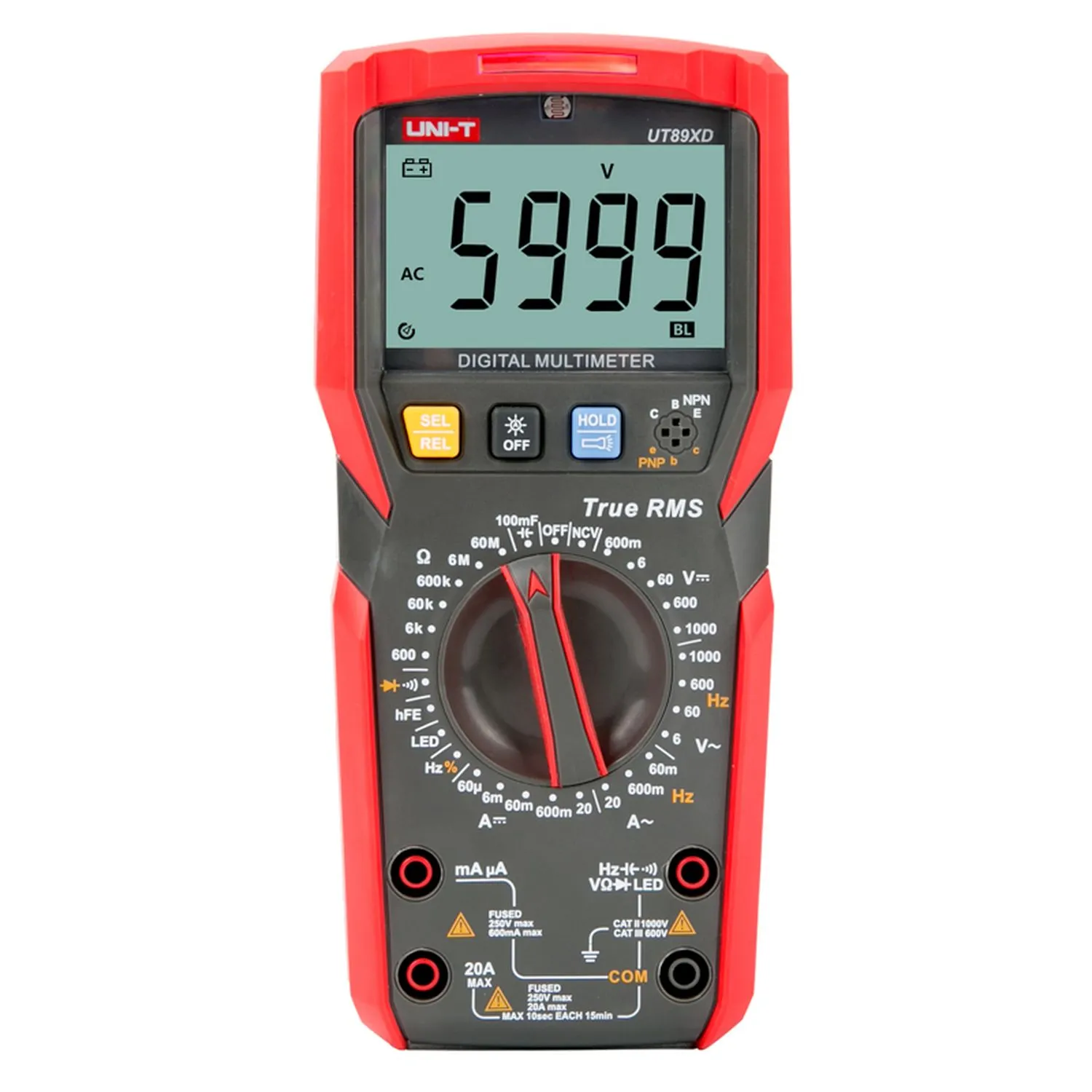 Мультиметр универсальный UT89XD UNI-T 13-0076