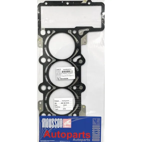 Прокладка ГБЦ VAG 2,8 EA837 LH 19mm металл MOUSSON SGH28EA837LS