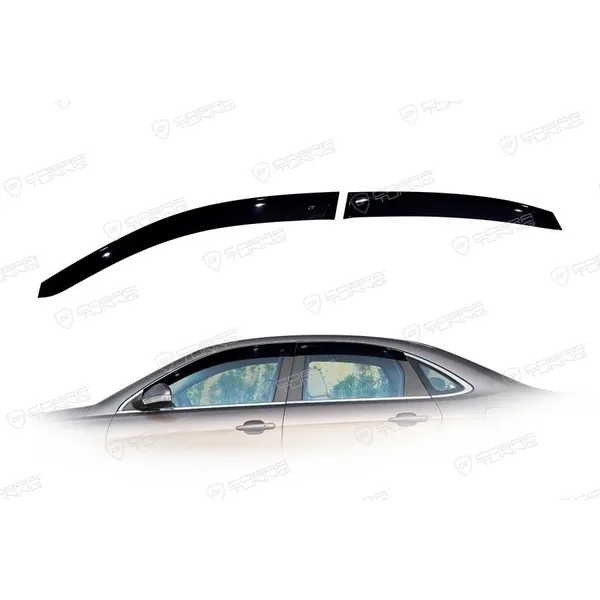 Дефлектора на окна Chery Arrizo 7 2013EuroStandard деф.окон Cobra Tuning CE21513