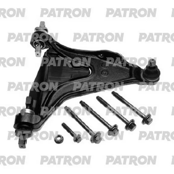 Рычаг подвески правый VOLVO: S70/V70 модели Diesel и Turbo 97-00, PATRON PS5042R