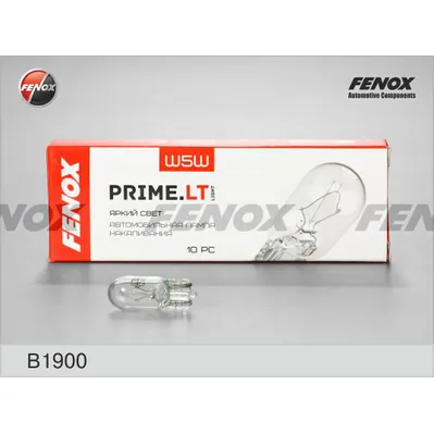 Лампа 12V W5W 5W FENOX B1900