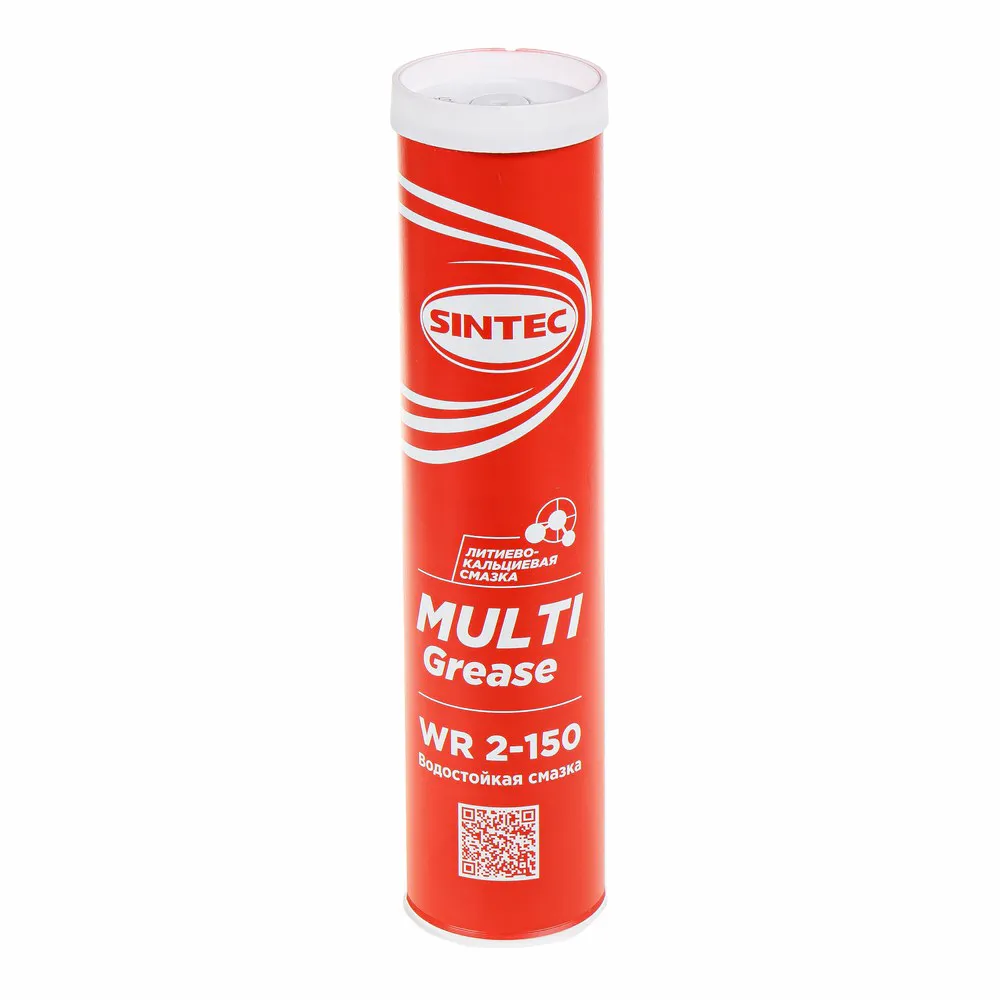Смазка MULTI GREASE WR 2-150 (400 г), картридж Sintec 80509