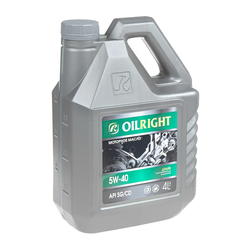 Масло OILRIGHT 5W40 SG/CD мот. п/с (4 л) 3113