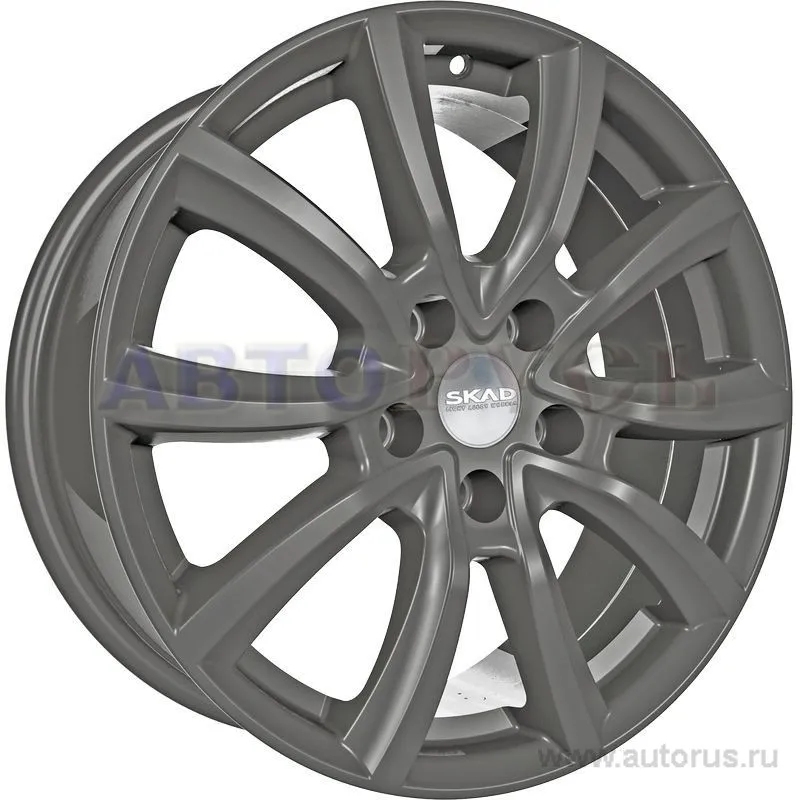 Диск литой R17 7J 5x114.3/67.1 ET41 СКАД Онтарио грей 1820434