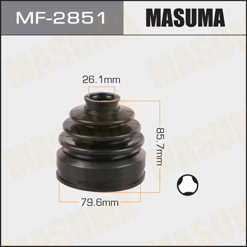 Пыльник ШРУСа MITSUBISHI OUTLANDER 06 MASUMA MF2851