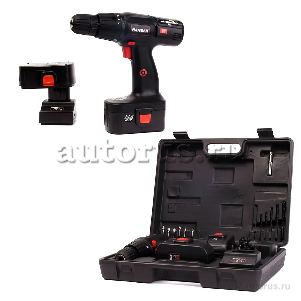 Дрель аккумуляторная 14,4В 93724290 HANDER HCD-14-7DK