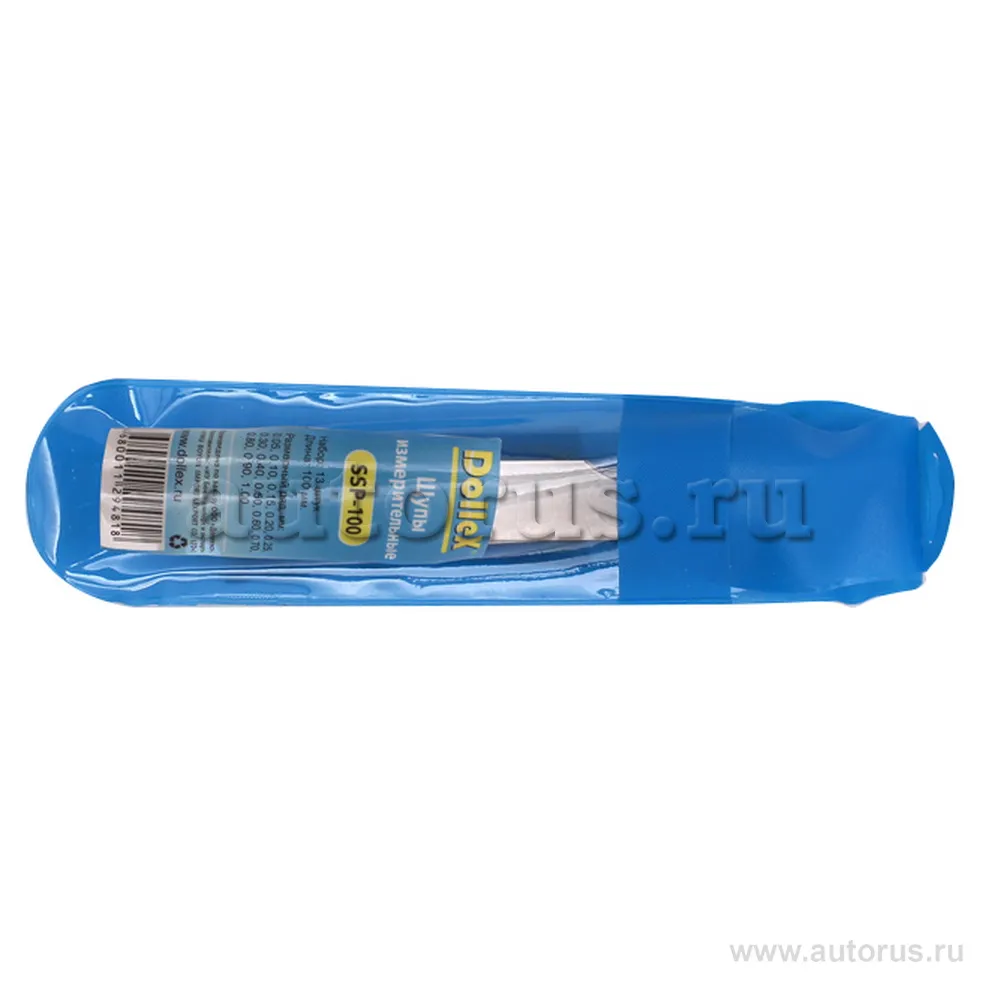 Набор щупов 0.05-1.00мм 13пр. DOLLEX SSP-100