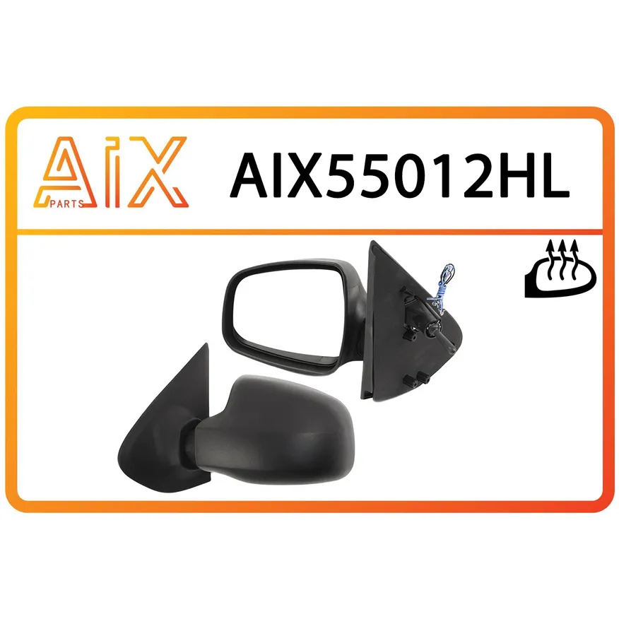 Зеркало мех. с ПОДОГРЕВОМ Левое AIX AIX55012HL