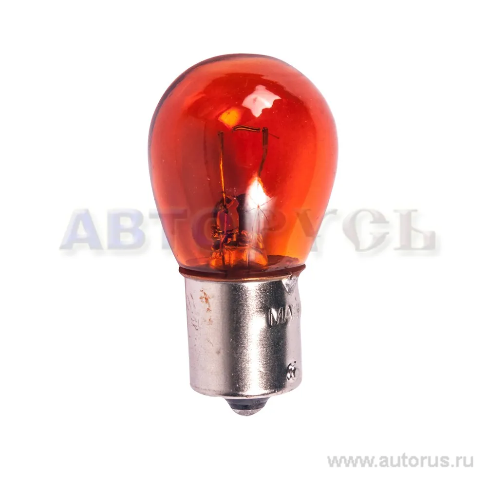 Лампа 12V PY21W 21W BAU15s Маяк 1 шт. картон 81218ORANGE