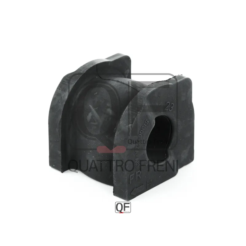 Втулка стабилизатора FR, QUATTRO FRENI QF23D00195