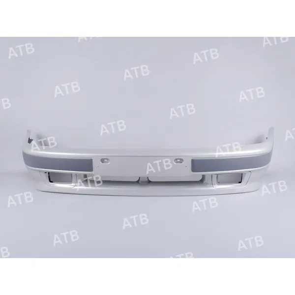 Бампер ВАЗ 2115 передний Жемчуг 230 ПТФ с полосой ATB 1AV1501EF230