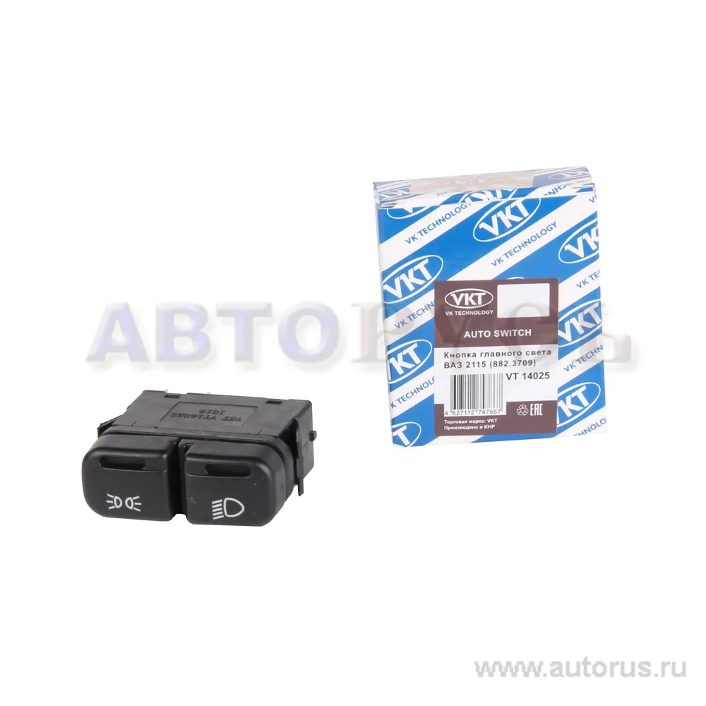 Кнопка главного света ВАЗ 2115 VK TECHNOLOGY 882.3709