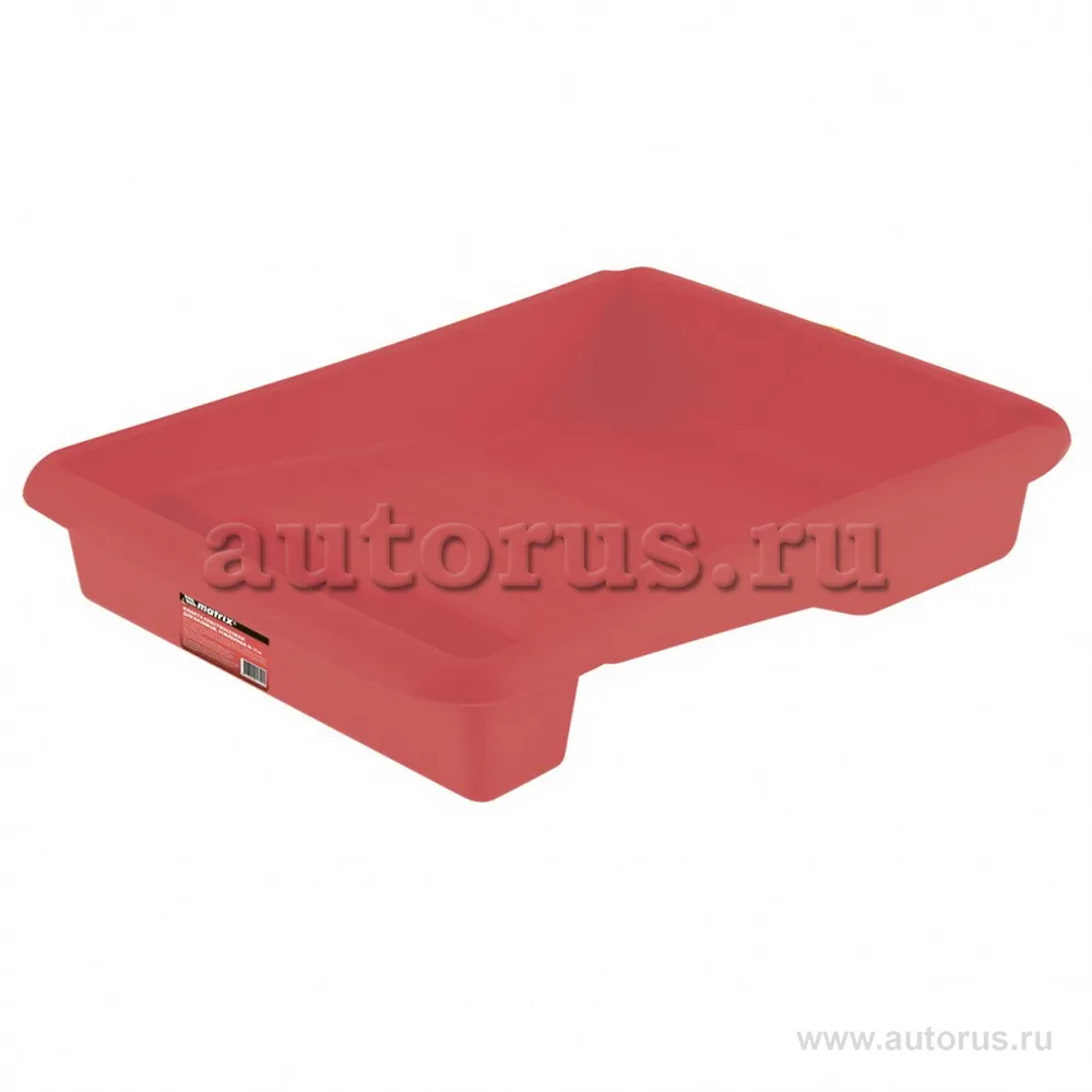 Кювета пластмассовая для валиков, усиленная, 440x320 мм MATRIX 81412