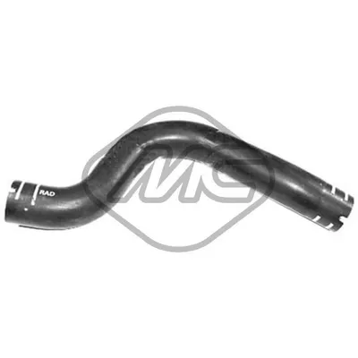 Шланг радиатора верх FIAT PUNTO II 1.3MJTD 99-05 Metalcaucho 09348