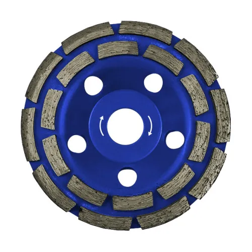 Чашка алмазная двухрядная ALTECO 125x22.23x6 мм ALTECO 66409