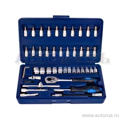 Набор инструмента 1/4DR 46пр APELAS CS-2046PMQ