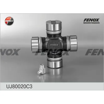 Крестовина каданного шарнира ГАЗ, УРАЛ, ПАЗ, БЕЛАЗ, МТЗ FENOX UJ80020C3