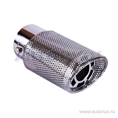 Насадка на глушитель 85x153x65 мм хром BOLK BK01437