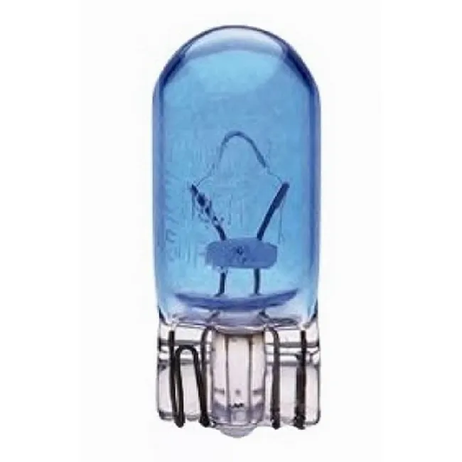 Автомобильная галогенная лампа ClearLight W5W 12V 5W 4300К Blue CL-W5W-12V