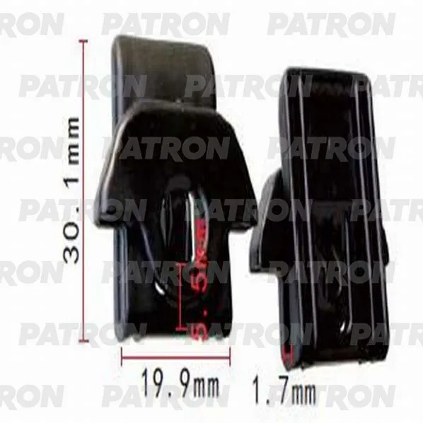 Скоба пластиковая Infiniti,Nissan применяемость: защита PATRON P371330
