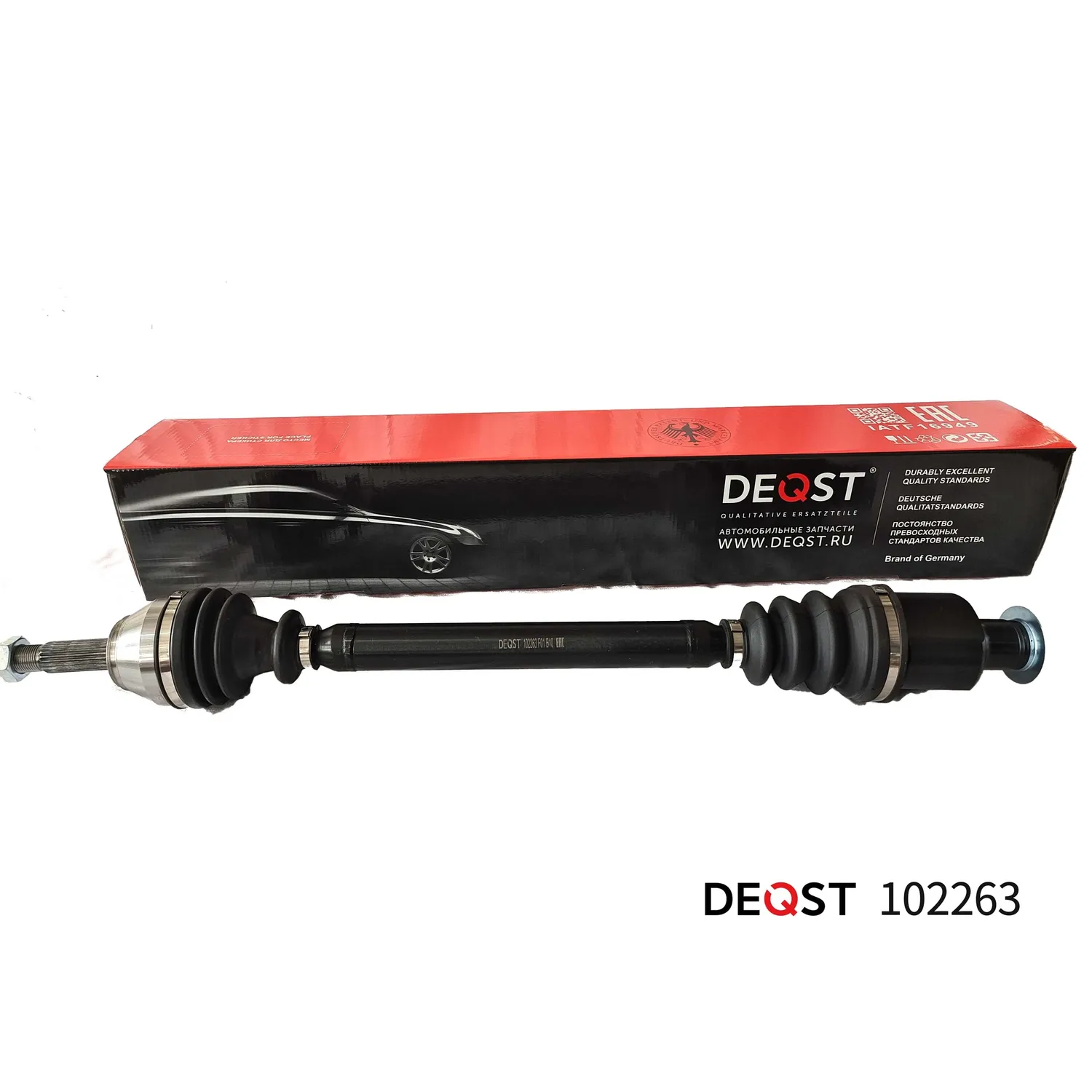 ШРУС. прав. RENAULT CLIO II/KANGOO I 1.2-1.6 97-. DEQST 102263