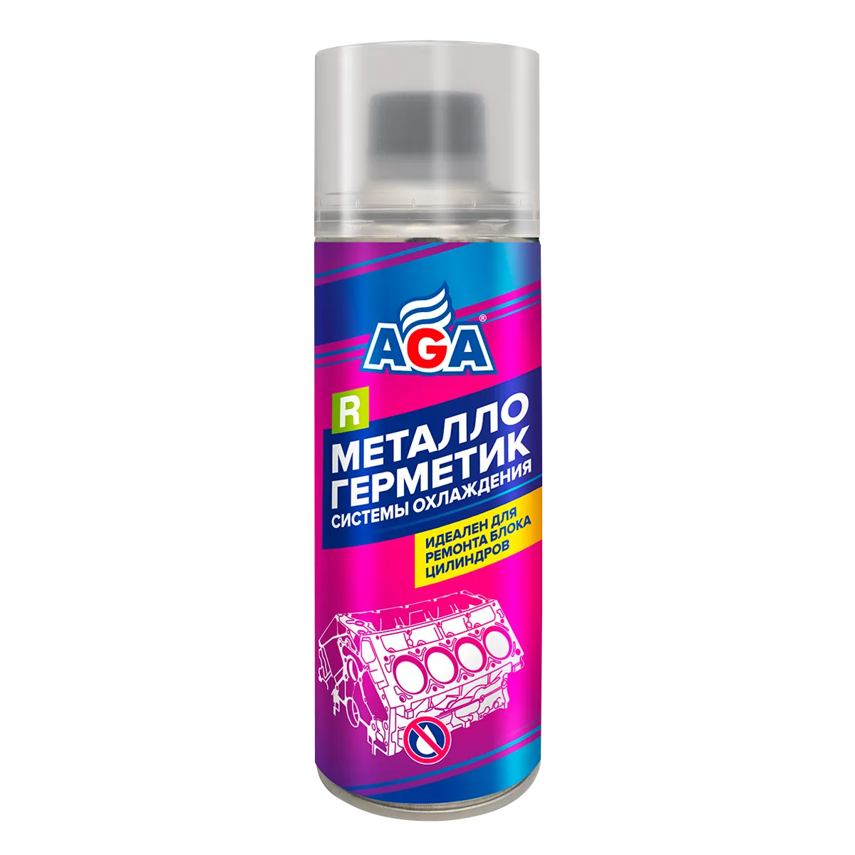 Металлогерметик для системы охлаждения 335 мл AGA AGA701R AGA AGA701R