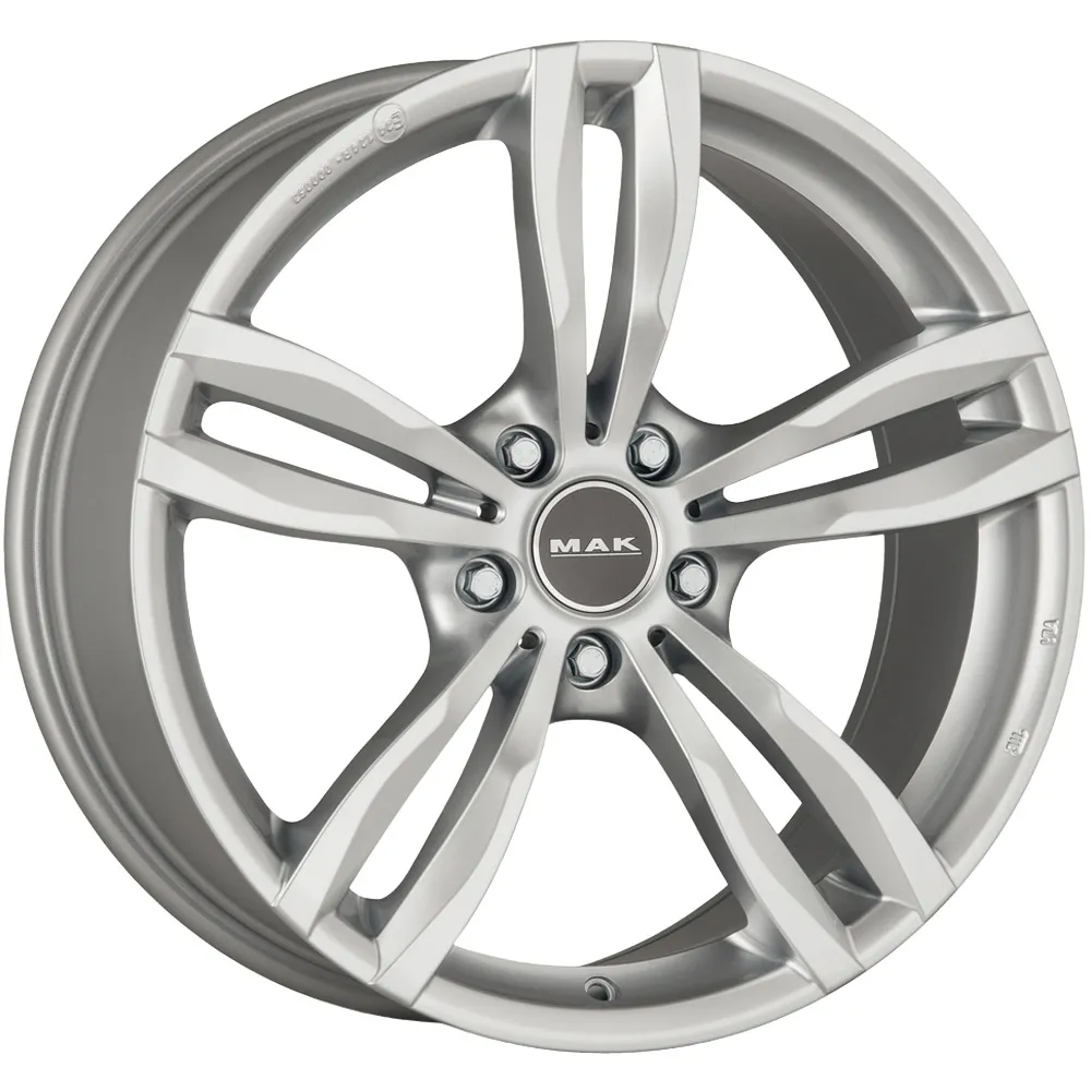 Диск литой R18 9J 5x120/72.6 ET41 MAK Luft Silver F9080LFSI41I4BX