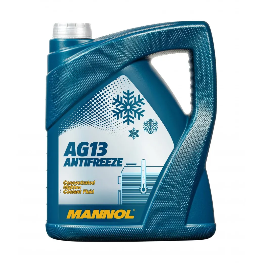 Антифриз зеленый концентрат AG13 Hightec (5л.) (4шт) MANNOL 2035