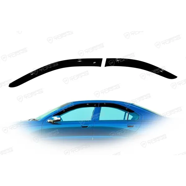 Дефлектора на окна Volvo S60 I Sd 2000-2009EuroStandard  деф.окон Cobra Tuning VE11300