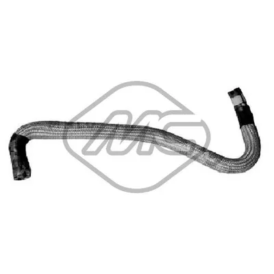 Патрубок печки PGT 806 1.9D L Metalcaucho 08486