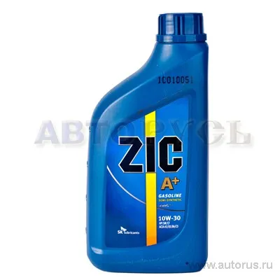 Масло моторное ZIC A Plus SM 10W-30 полусинтетическое 1 л 133392