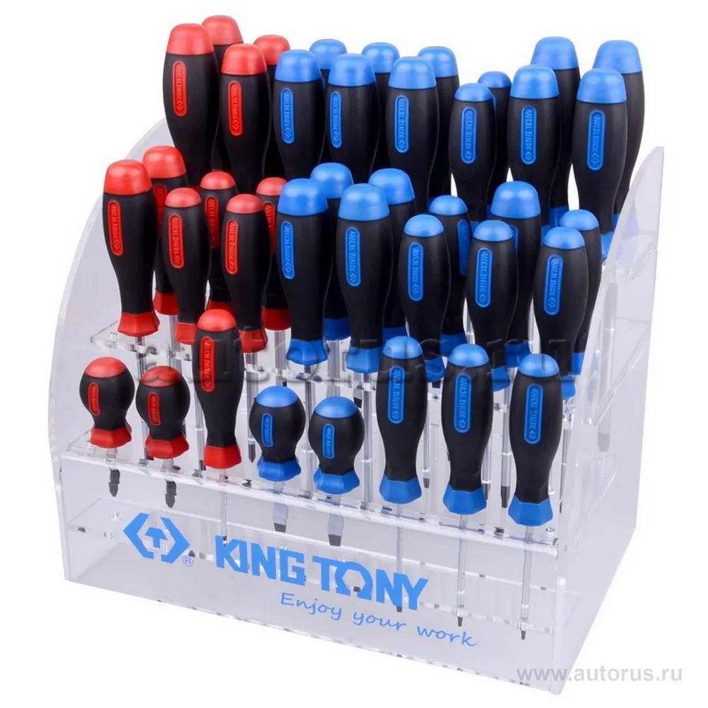 Подставка для отверток на 40 предметов KING TONY 87104