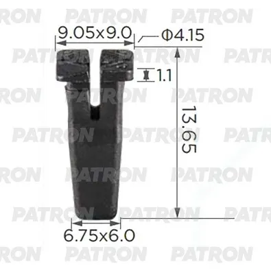Втулка пластиковая Toyota, Lexus применяемость: Втулка крепления молд PATRON P37-3762