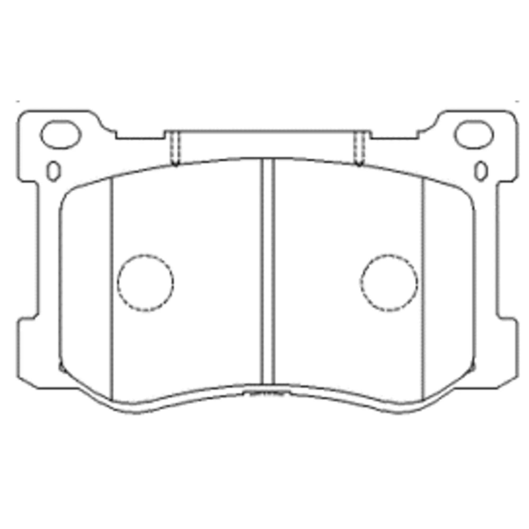 Колодки тормозные CTR GK1517N