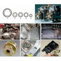 Набор специальных головок для ТНВД (BOSCH) 5 пр. для BOSCH VE, TDI, CR JTC 1 JTC JTC-4493