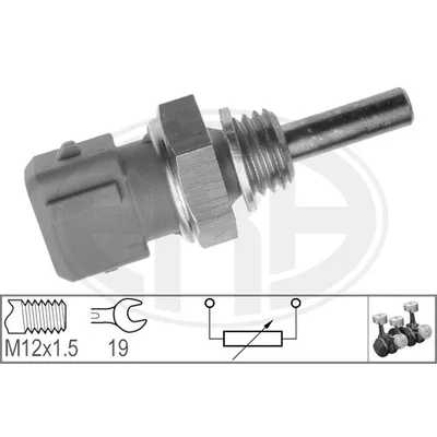Датчик, температура ОЖ TOYOTA/MAZDA 84-93 ERA 330135