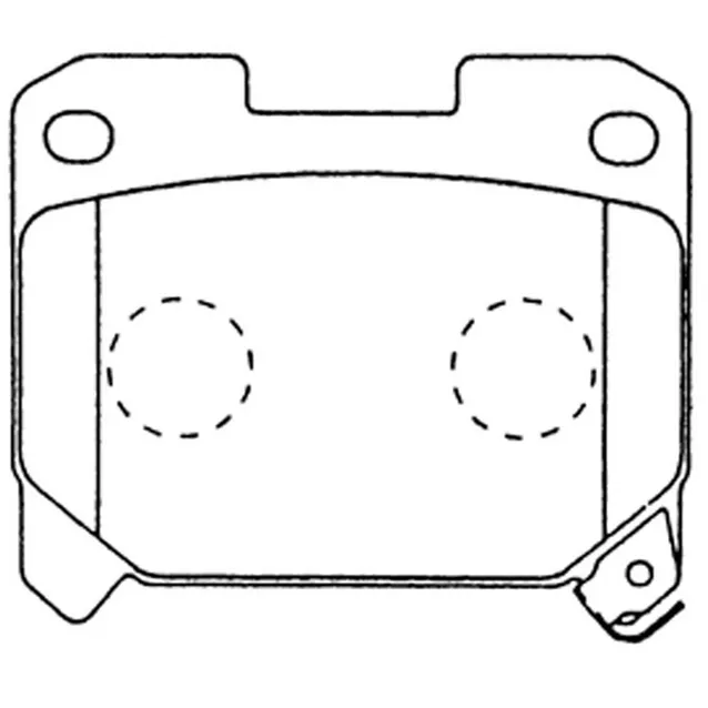 Колодки тормозные Toyota_Celica ST205 (1994-1999)/Supra JZA80L/JZA80 SB NAGAMOCHI BP21361