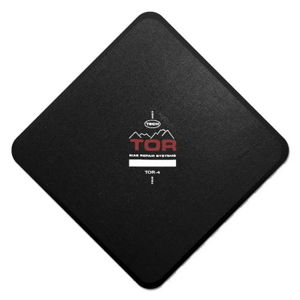 Заплатка TOR-4R c диагональным кордом 280х280 мм TECH 389RBK