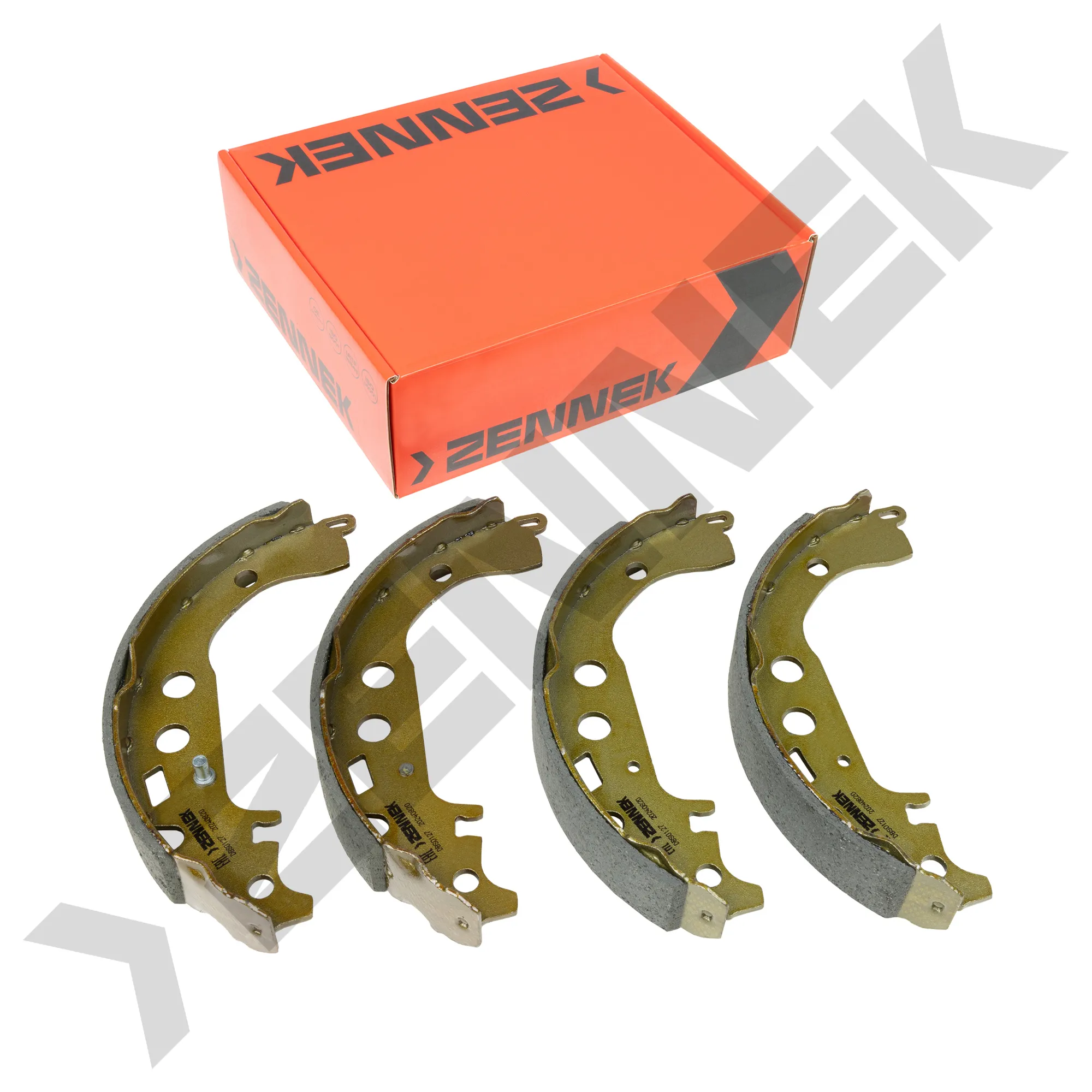 Колодки тормозные барабанные TOYOTA COROLLA 00-08, PRIUS 03-09 ZENNEK DBS0127