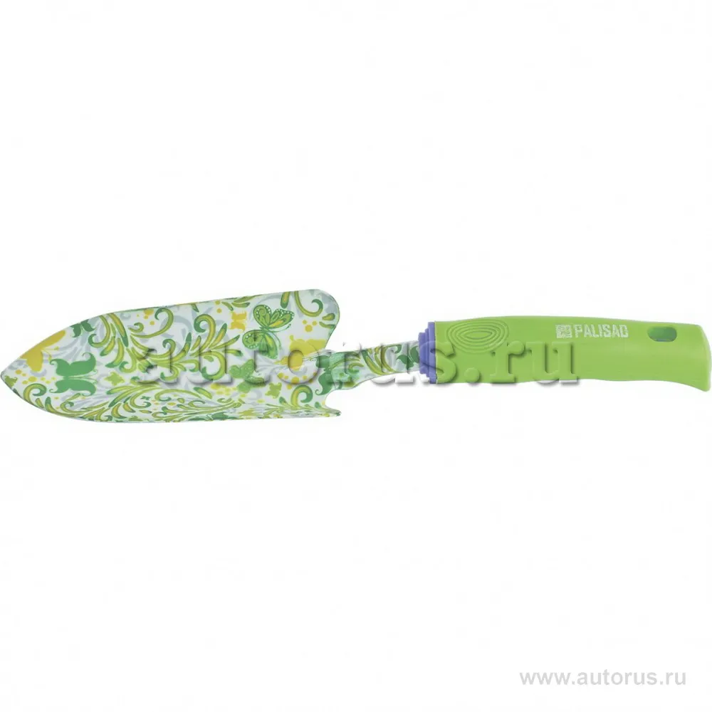 Совок посадочный широкий, 80x330 мм, стальной, пластиковая рукоятка, Flower Green Palisad 62036 PALISAD 62036