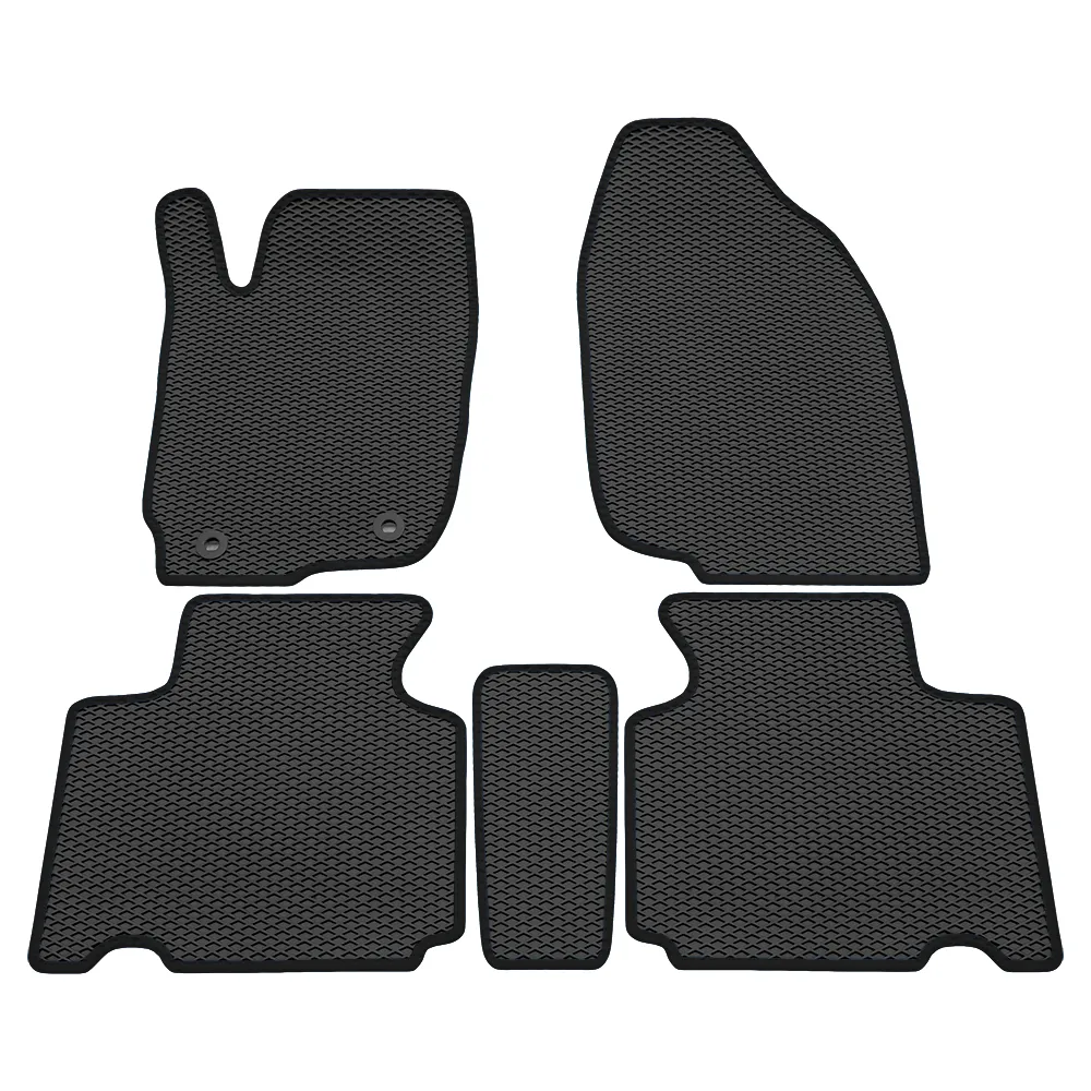 Коврики в салон EVA Ромб Toyota RAV 4 (13-19) Черный кант Rezkon 9034035201