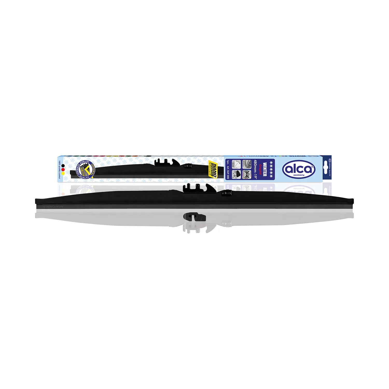 Щетка стеклоочистителя зимняя 19 (480mm) WINTER ALCA 069000