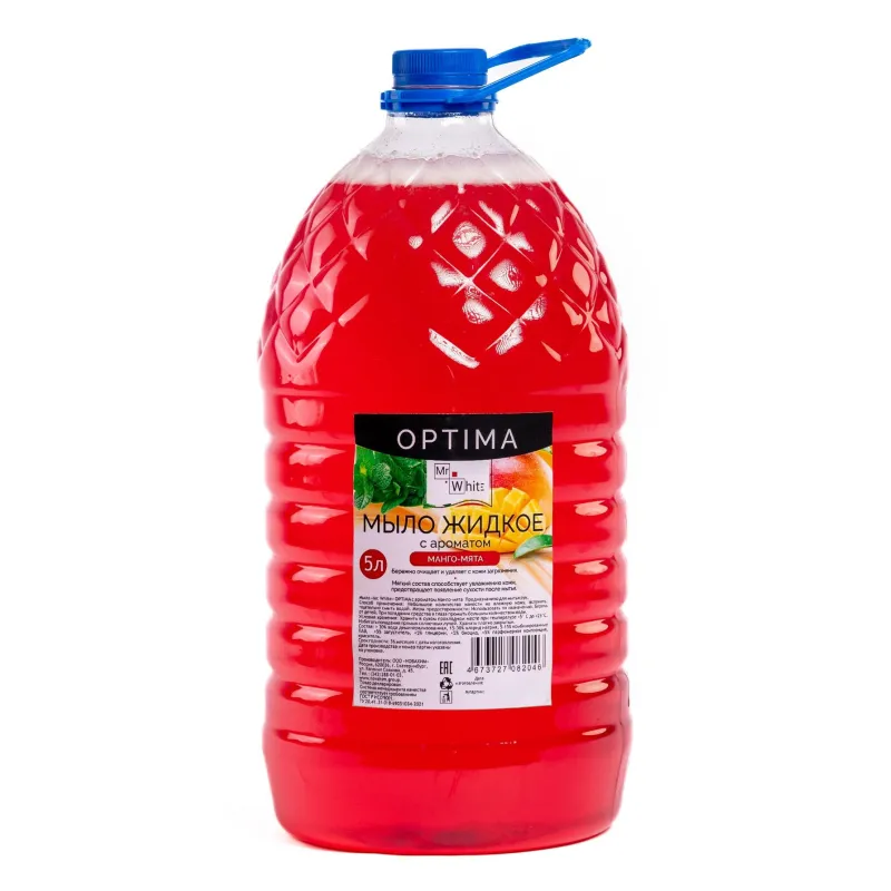 Мыло жидкое Mr.White OPTIMA Манго-мята 5л 1594939