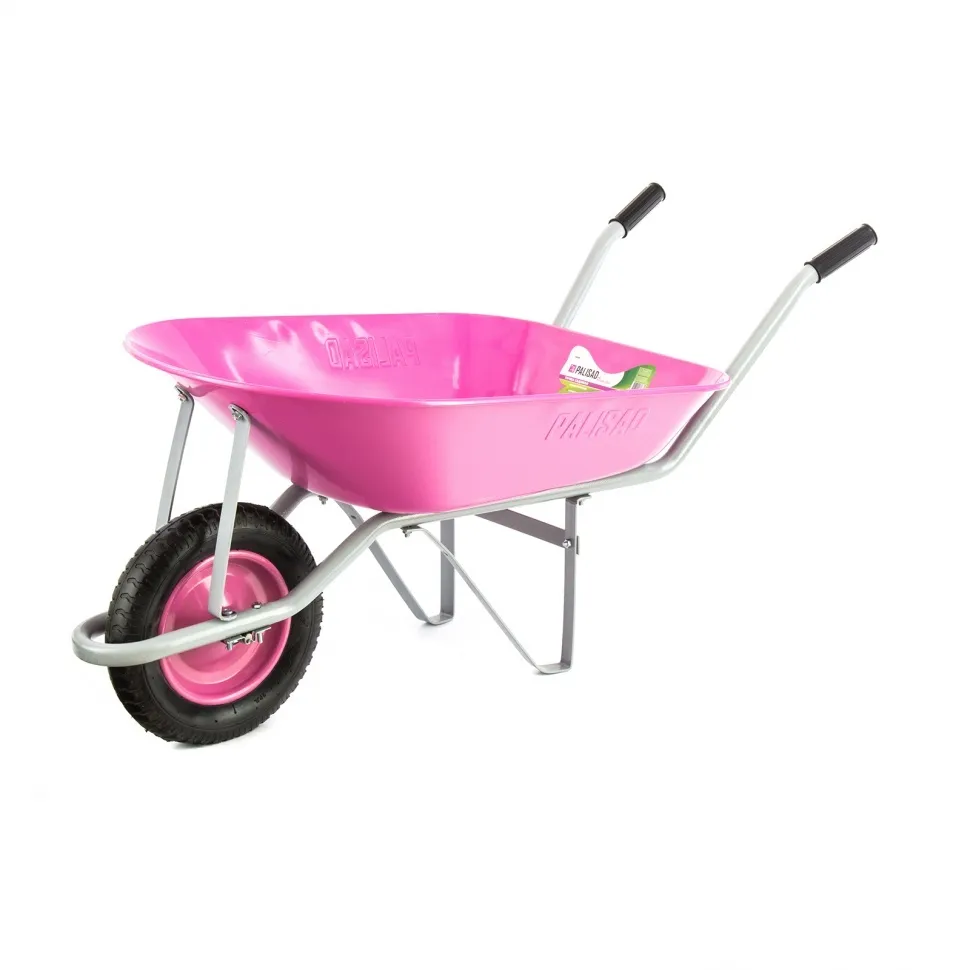 Тачка садовая грузоподъемность 160 кг, объем 78 л Pink Line Palisad PALISAD 689695
